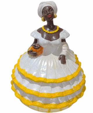 Baiana da saia rodada