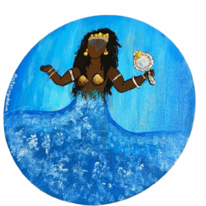 Placa Iemanjá corpo