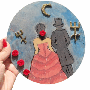 Placa Exu e Pobogira